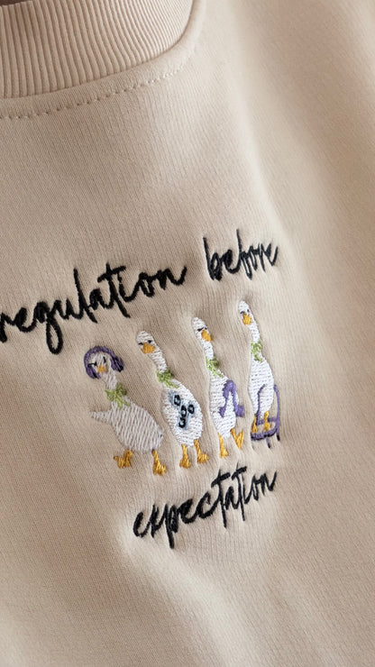 Regulation before expectation broderi